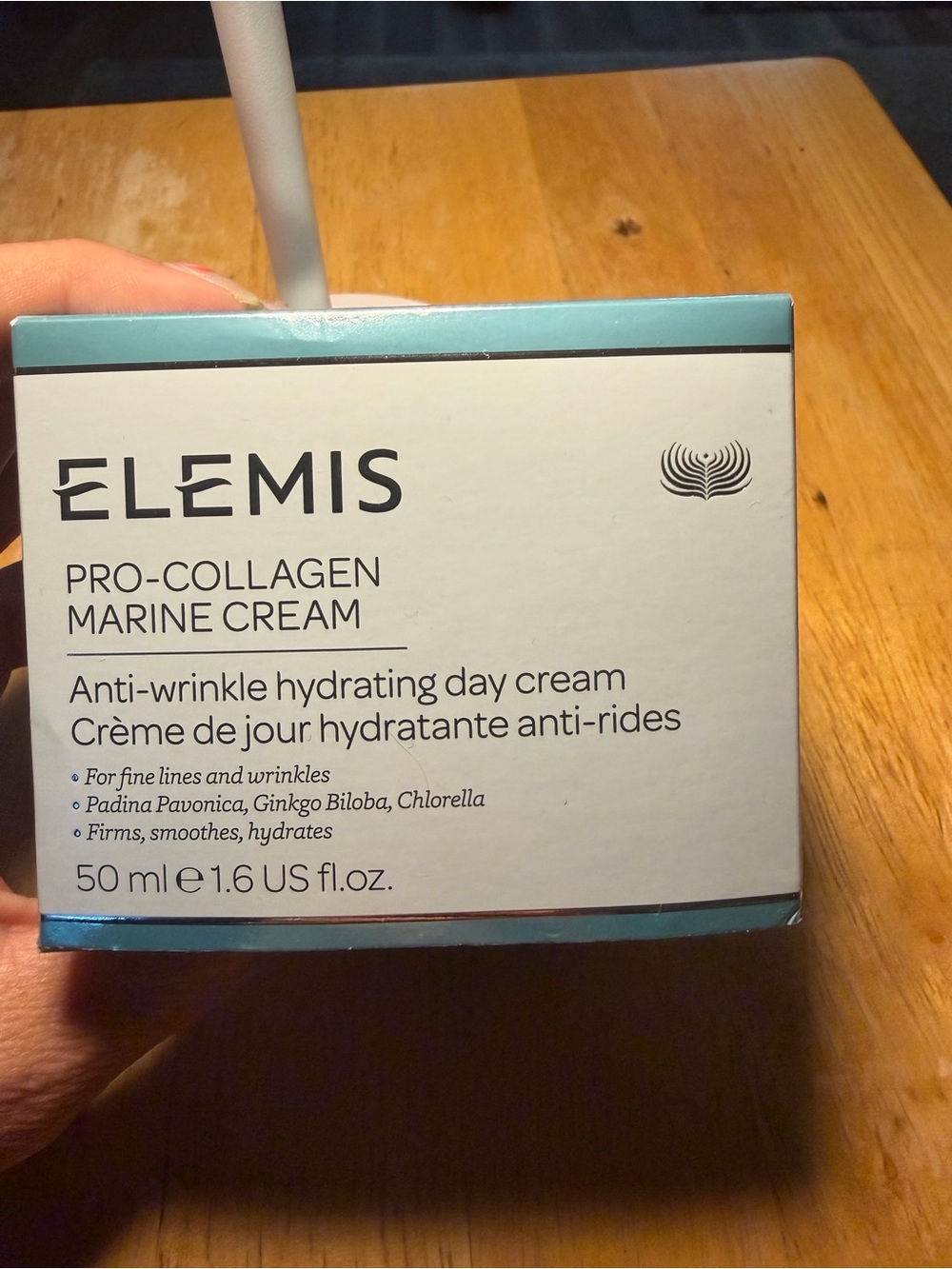 ELEMIS Pro-Collagen Marine Cream - White with Teal Accents